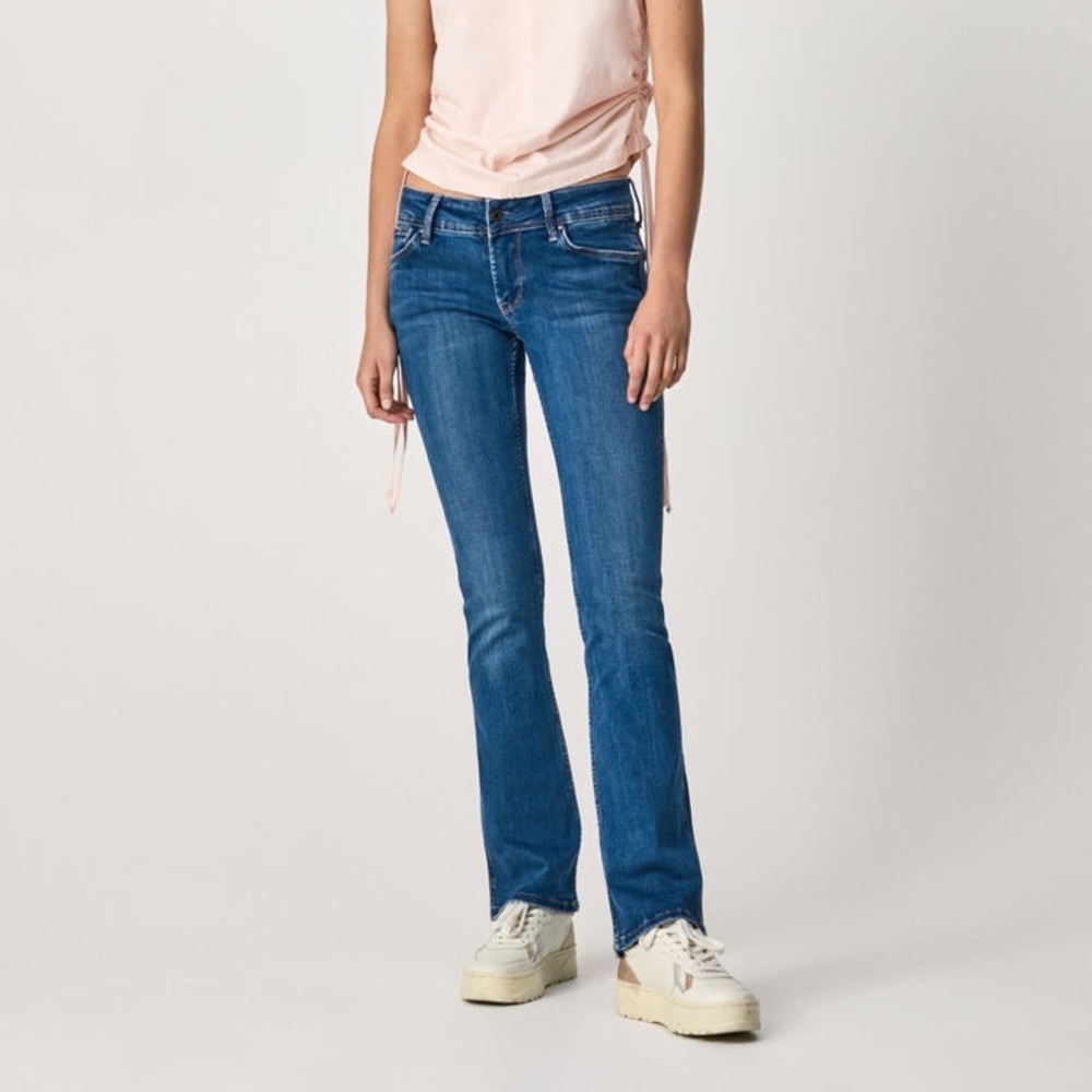 🤍 Low Waisted Pepe Flare Jeans 🤍